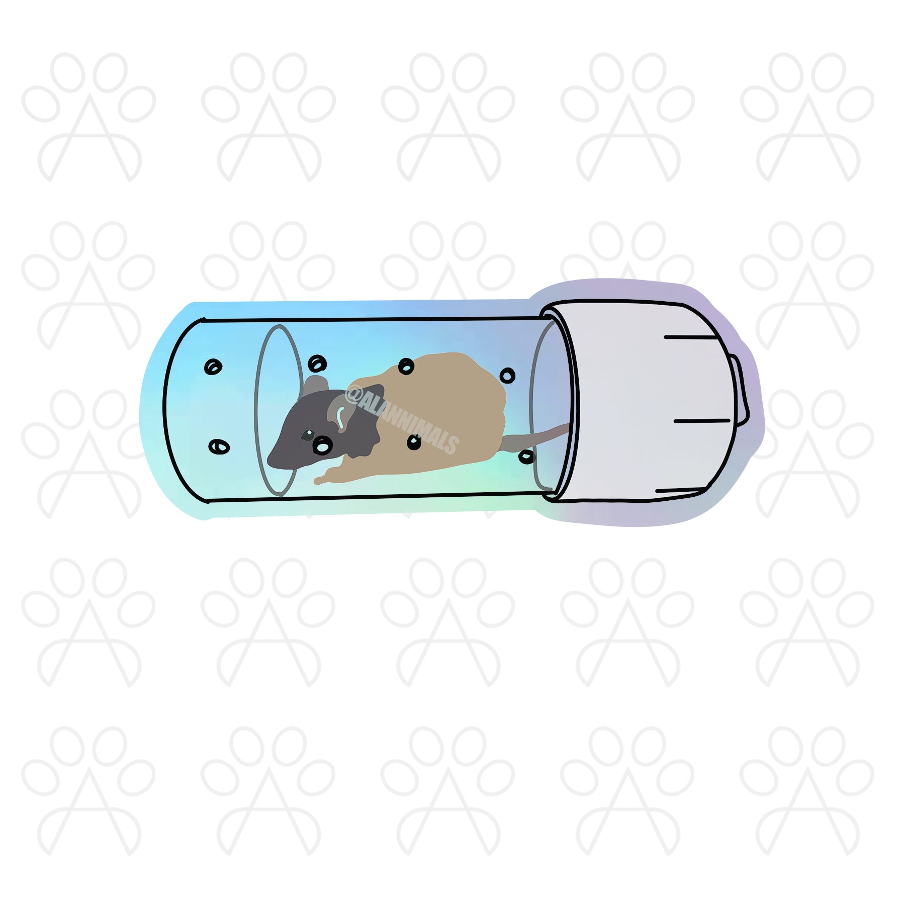 DOG SPORT STICKER