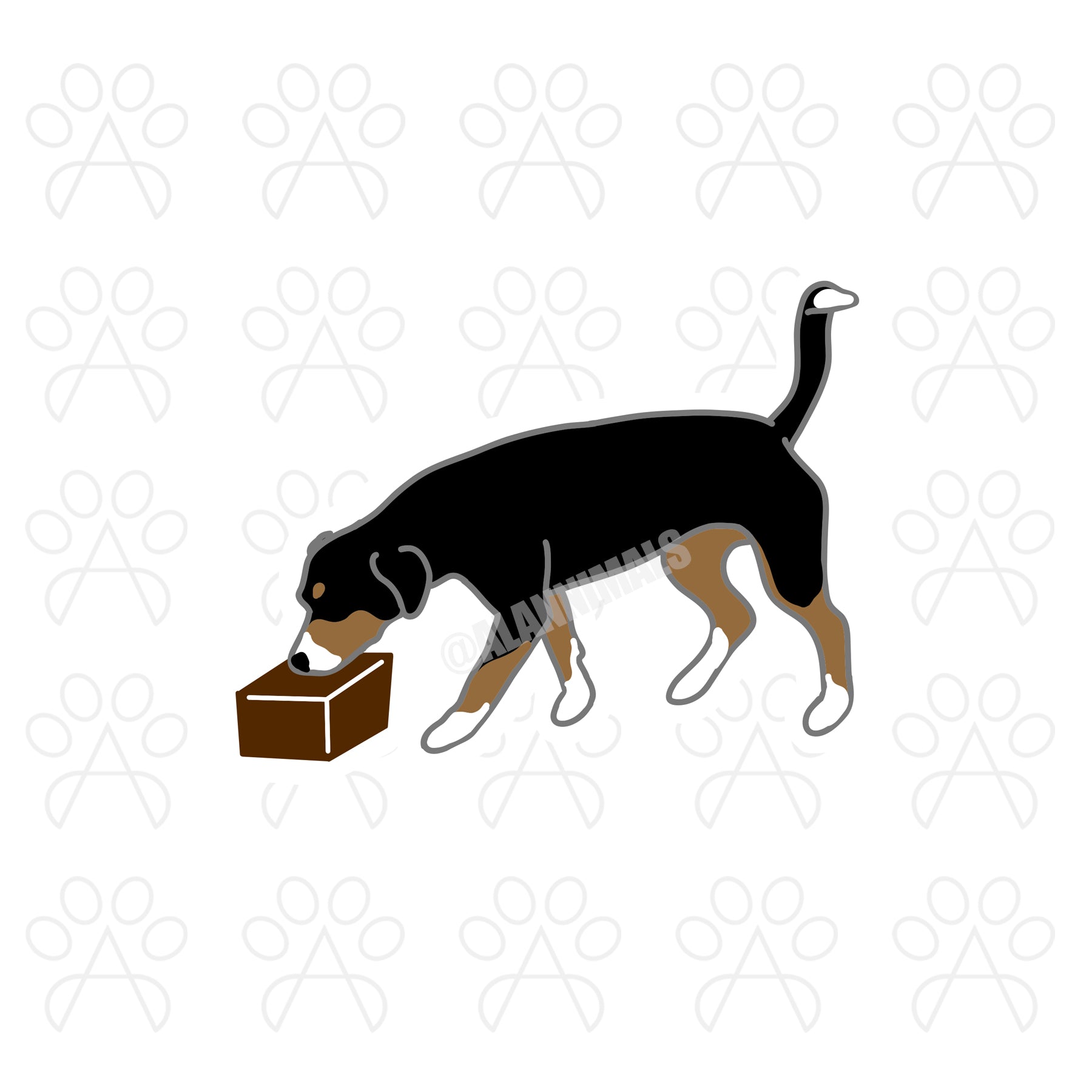 SCENTWORK STICKER: HERDING GROUP