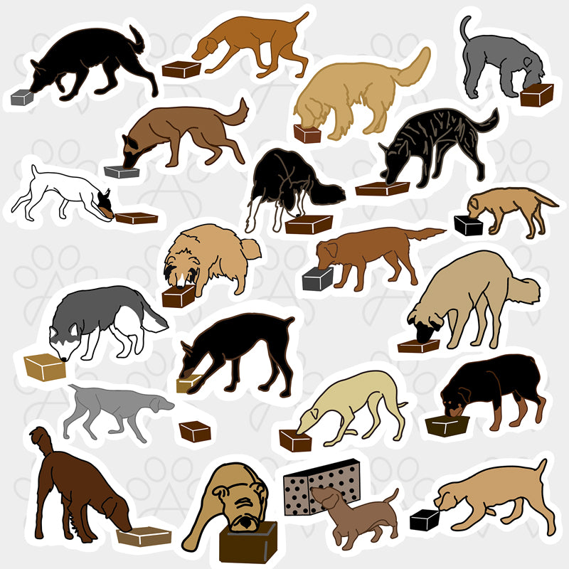 SCENTWORK STICKER