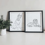 LINE DRAWING: CUSTOM DIGITAL