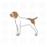 Bracco Italiano Sticker