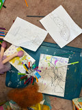 Jumps & Tunnels Colouring Sheets